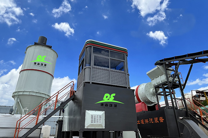 華南地區撬裝式土壤淋洗修復設備