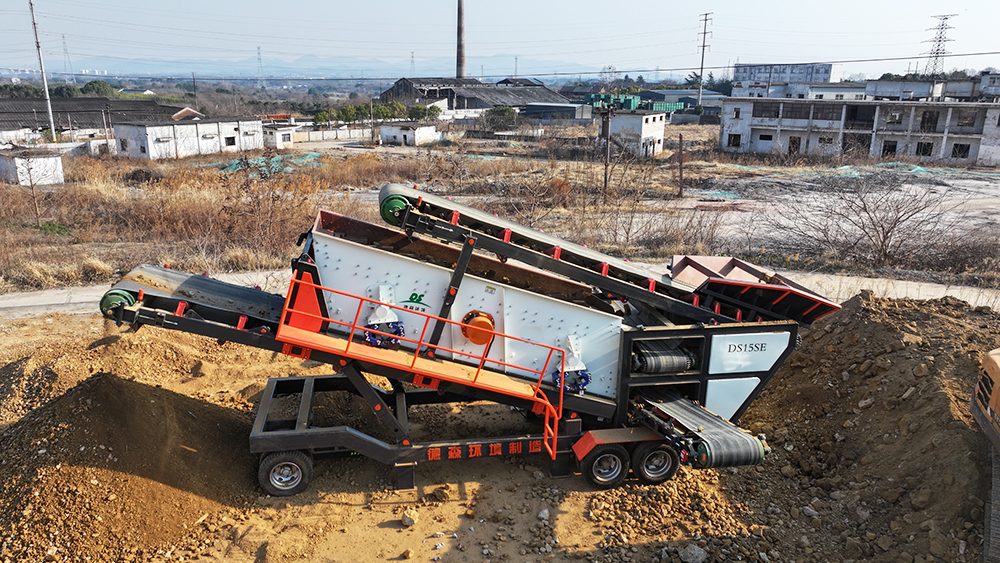 智能又靈活，德森移動篩分站為產業升級與綠色發展添動力